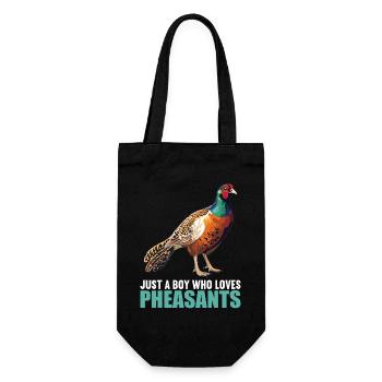 Pheasants Pheasant - Gift Bag for Bottles - black - Front