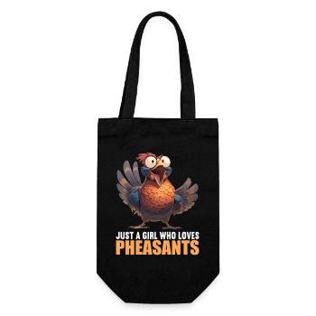 Pheasants Pheasant - Gift Bag for Bottles - black - Front