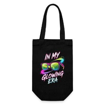 In My Glowing Era Retro Sunglasses - Gift Bag for Bottles - black - Front