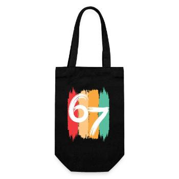 Six Seven Kids Meme 6 7 - Sac à bouteille - noir - Devant
