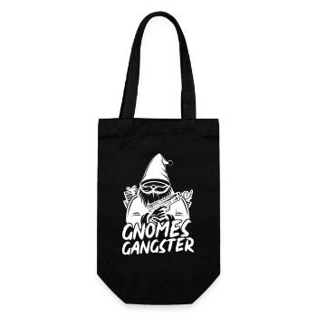 Gnome Costume Hommes Gnomes Gnomes Gangsters Gnome - Sac à bouteille - noir - Devant