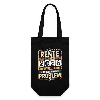 Pension 2026 – Enfin la paix - Sac à bouteille - noir - Devant