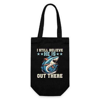 Megalodon Shark Collector Meg Research Team - Gift Bag for Bottles - black - Front