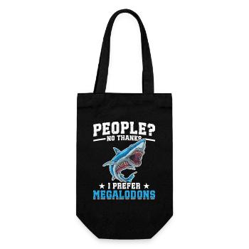 Équipe de recherche Megalodon Megalodon Shark Lover - Sac à bouteille - noir - Devant