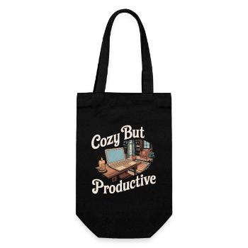Vintage Home Office - Sac à bouteille - noir - Devant