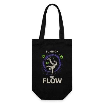 Anime Danse Streetwear Manga Hip Hop Otaku Crew - Sac à bouteille - noir - Devant
