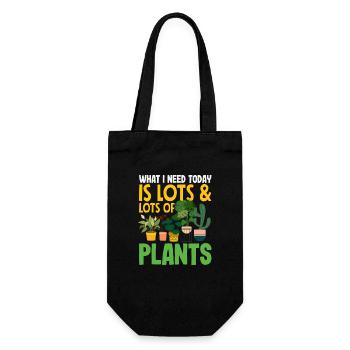 Cadeaux pour les jardins et les amoureux des plantes - Sac à bouteille - noir - Devant