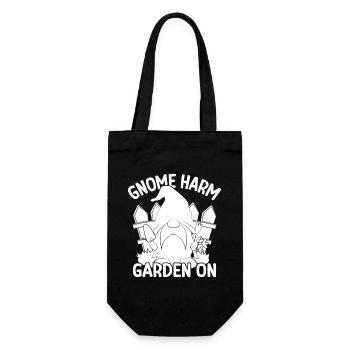 Gnome Costume Men Gnome Harm Garden sur Gnome - Sac à bouteille - noir - Devant