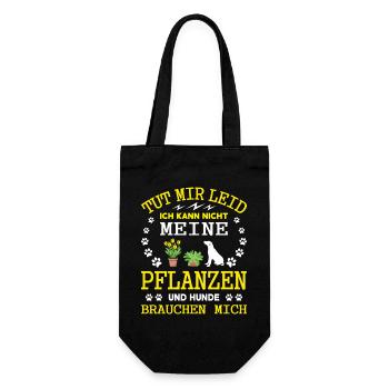 Gardener Saying Gardening Hobby Gardener Allotment Gardener - Gift Bag for Bottles - black - Front