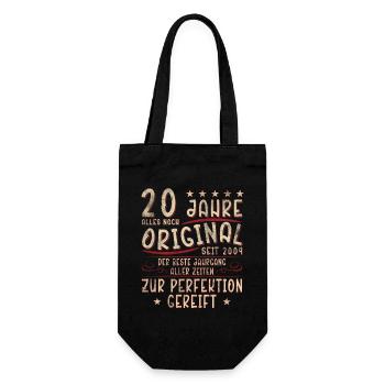 20 ans de l’original depuis 2004 - Sac à bouteille - noir - Devant