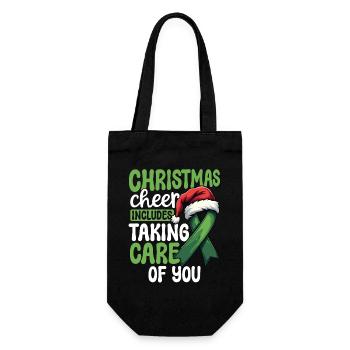Noël inclut aussi le fait de prendre soin de votre - Sac à bouteille - noir - Devant