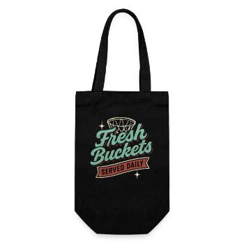 Basketball Spruch Humor Basketballer Geschenkidee - Geschenkbeutel für Flaschen - Schwarz - Vorne