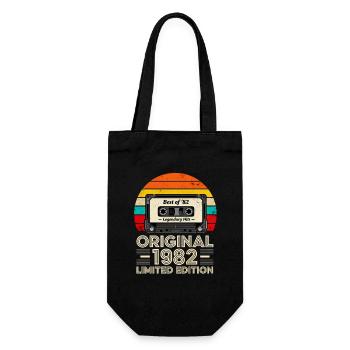 Best Of 82 Original 1982 Édition limitée rétro - Sac à bouteille - noir - Devant