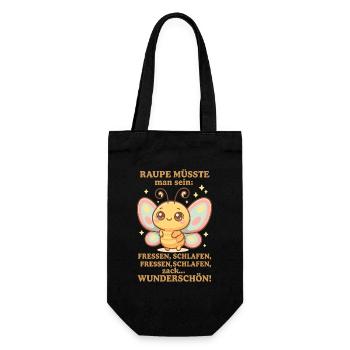 Diction de chenille – Zack Beautiful - Sac à bouteille - noir - Devant