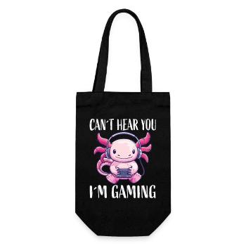 Monstre casque Kawaii pour le jeu - Sac à bouteille - noir - Devant