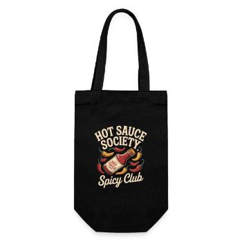 Société de la Sauce Piquante – Club Épicé - Sac à bouteille - noir - Devant