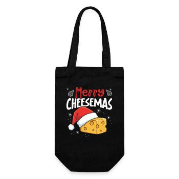 Joyeux Käsemas Noël drôle Pour - Sac à bouteille - noir - Devant