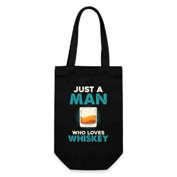 Un seul homme aime le whisky - Sac à bouteille - noir - Devant