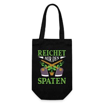 Garden Gardener Gardening Saying Horticulture Plants - Gift Bag for Bottles - black - Front