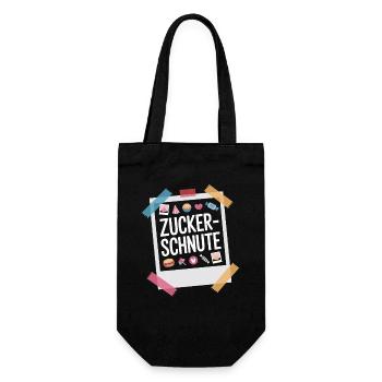 Museau sucré Dent sucrée Chocolat Sucre Museau - Sac à bouteille - noir - Devant