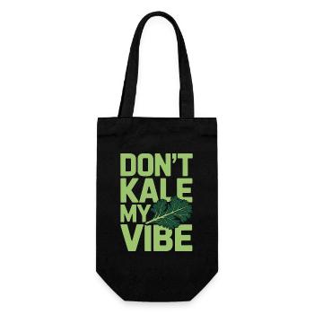 Nutritionist Don't Kale My Vibe Health Coach - Gift Bag for Bottles - black - Front