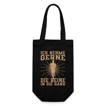 Coureur de marathon Take The Legs In Hand Running - Sac à bouteille - noir - Devant