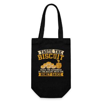 Taste the Biscuit Honey Sauce - Gift Bag for Bottles - black - Front