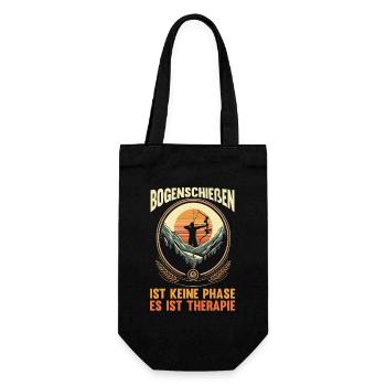 Archery Archery Archery - Gift Bag for Bottles - black - Front