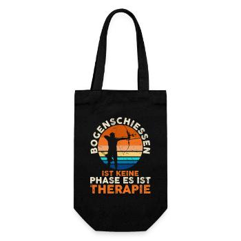 Archery Archery Archery - Gift Bag for Bottles - black - Front