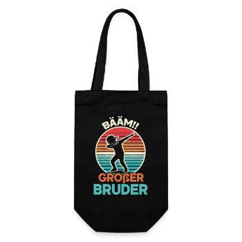 Bääm Grand Frère Dab Enfants Drôles Frères et Sœurs - Sac à bouteille - noir - Devant