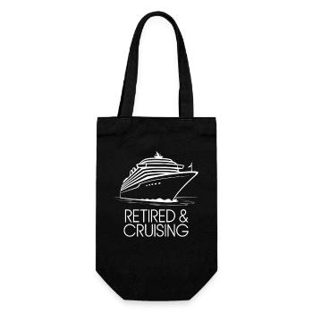Yacht de croisière et retraits Graphic - Sac à bouteille - noir - Devant