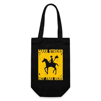 Anti Hobby Horsing - Gift Bag for Bottles - black - Front