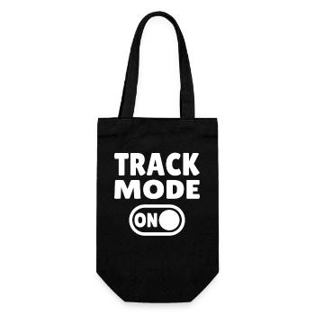 Mode piste activé – Concentrez-vous sur la vitesse - Sac à bouteille - noir - Devant