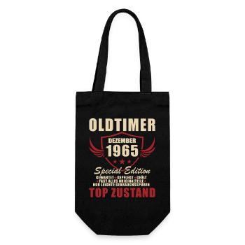 Oldtimer 1965 December Special Edition - Gift Bag for Bottles - black - Front
