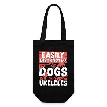 Ukulélé hawaïen Ukulélé Ukulélé Facilement - Sac à bouteille - noir - Devant