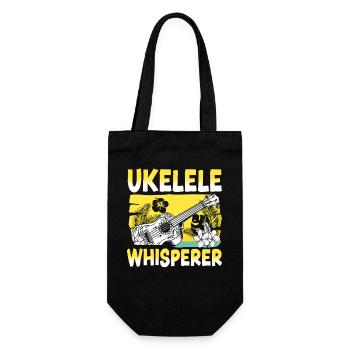 Ukulélé hawaïen ukélé ukulélé - Sac à bouteille - noir - Devant