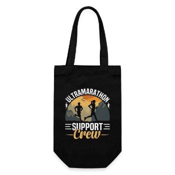 Ultra-Marathon-Lauf 50-Meilen-Läufer - Geschenkbeutel für Flaschen - Schwarz - Vorne