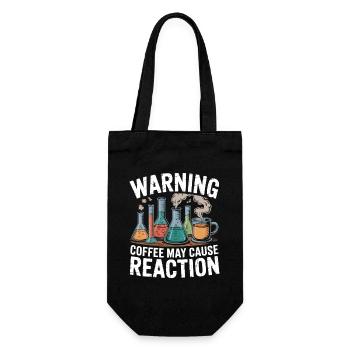 Humor from the everyday laboratory life of a chemical engineer - Gift Bag for Bottles - black - Front