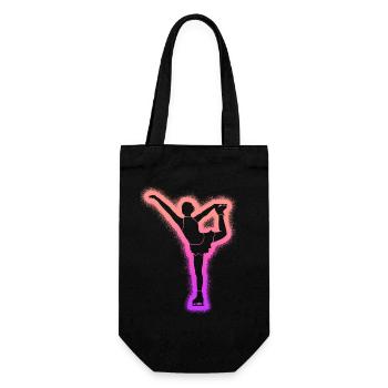 Patineuse artistique Patinage artistique Femmes patinage artistique - Sac à bouteille - noir - Devant