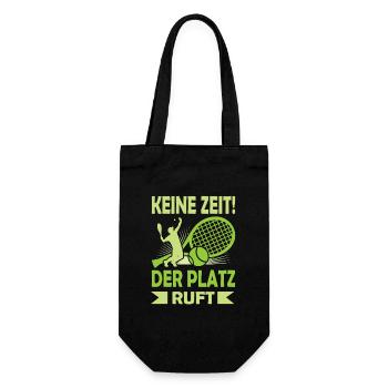 Tennis Player Gifts Tennis Sayings Outfits - Gift Bag for Bottles - black - Front