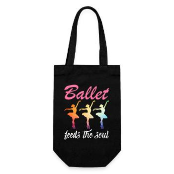 Ballet : Les danses de l’âme - Sac à bouteille - noir - Devant