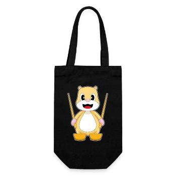 Ski hamster Ski Sports d’hiver - Sac à bouteille - noir - Devant