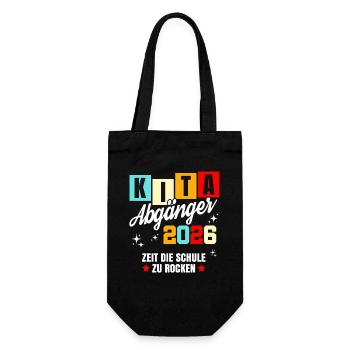 Diplômés de maternelle 2026 - Inscription en première classe - Sac à bouteille - noir - Devant