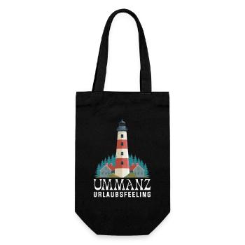 Baltic Sea Holidays UMMANZ HOLIDAY FEELING Fun - Gift Bag for Bottles - black - Front