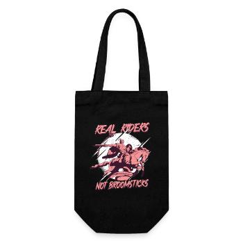Anti Hobby Horsing - Gift Bag for Bottles - black - Front