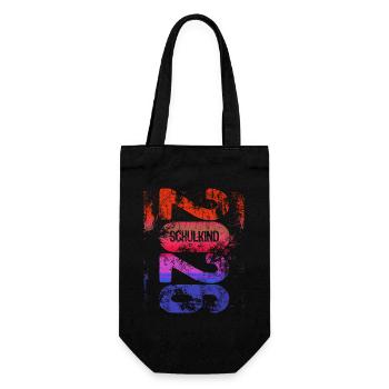 School Child 2026 - School Enrollment - First Grade - Gift Bag for Bottles - black - Front