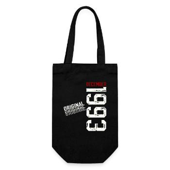 32e anniversaire Original décembre Né en 1993 - Sac à bouteille - noir - Devant