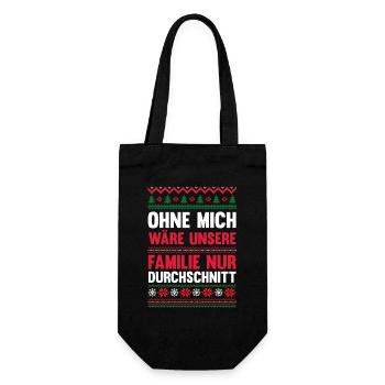 Noël du Père Noël - Sac à bouteille - noir - Devant