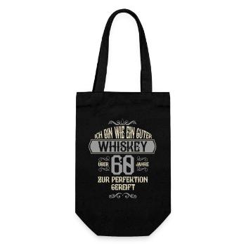 Cadeau pour un 60e anniversaire avec un dicton de 60 ans - Sac à bouteille - noir - Devant