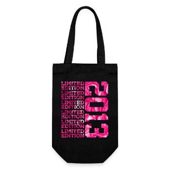 LIMITED EDITION 2013 13 JAHRE PINK 13. GEBURTSTAG - Geschenkbeutel für Flaschen - Schwarz - Vorne